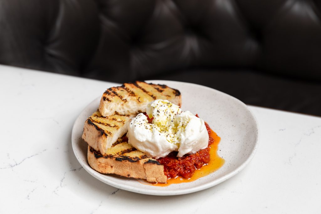 Tesoro New Winter Menu 2025-Smoked buffalo mozzarella