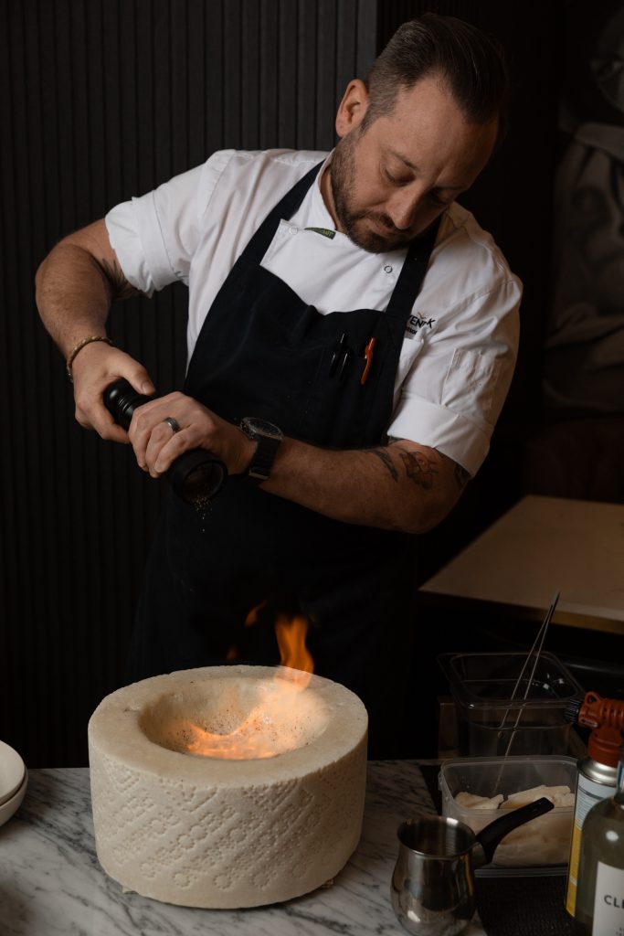 Tesoro Cheese Wheel Pasta Experience